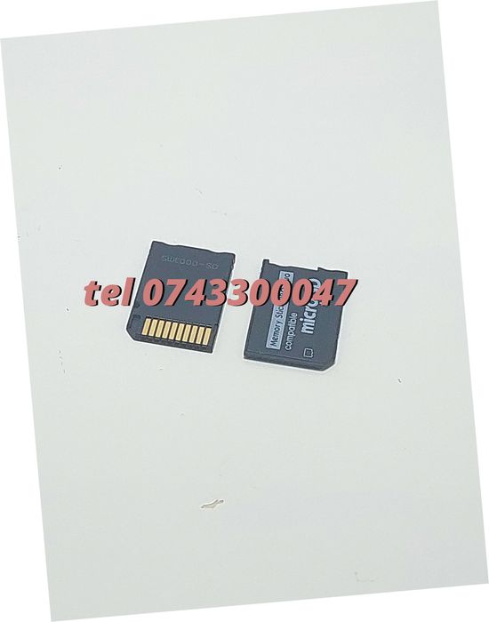 Adaptor Card De Memorie Micro Sd La Memory Stick Pro Duo Pentru Plays