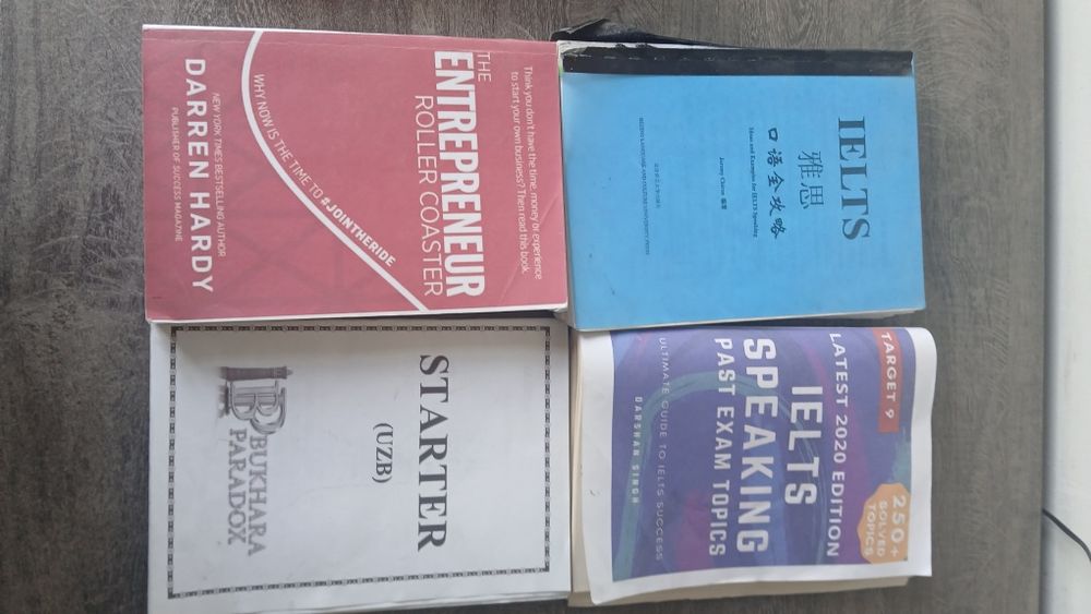 Matematikax ingliz tili kitoblari. Usmonov, English, IELTS