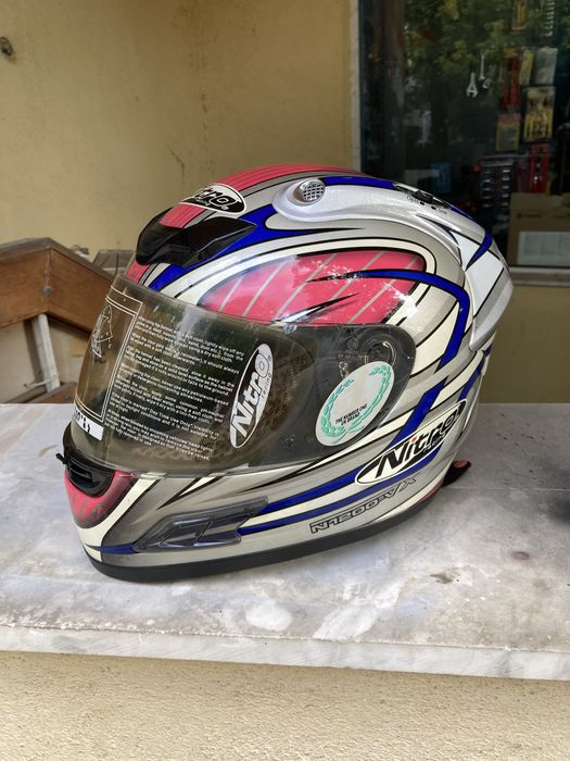 Нова каска за мотор NITRO размер Хл 51-52 / шлем, мото, мотор
