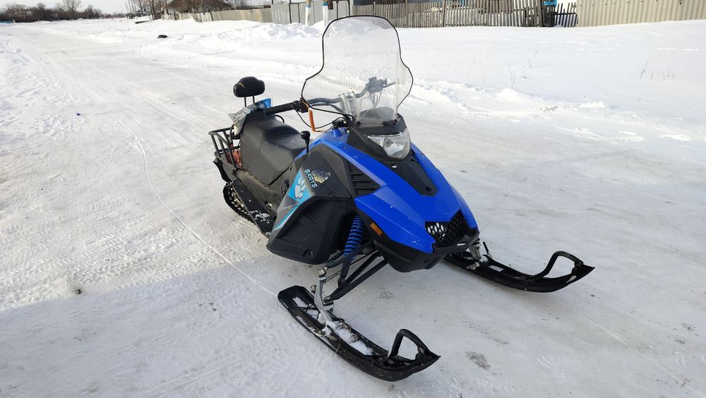 Снегоход в среднем состоянии