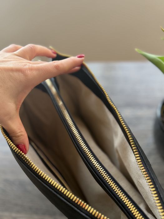 Кожена чанта Mussette