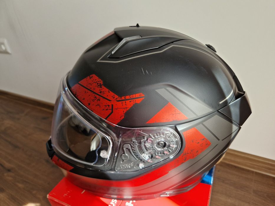 Каска Shark Skwal i3 Rhad  Matt Black/Red (размер М)