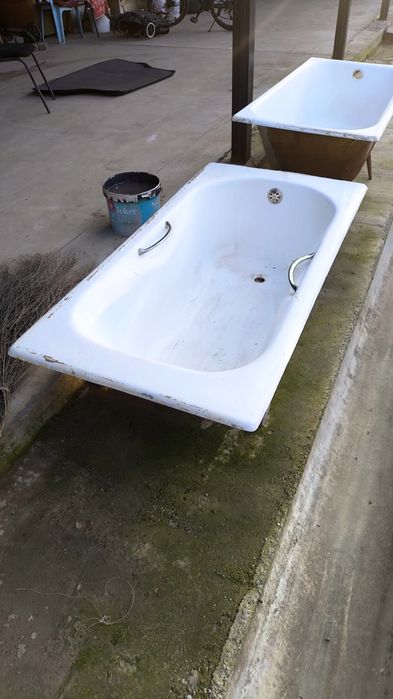 Чугунная ванна, 2 шт.