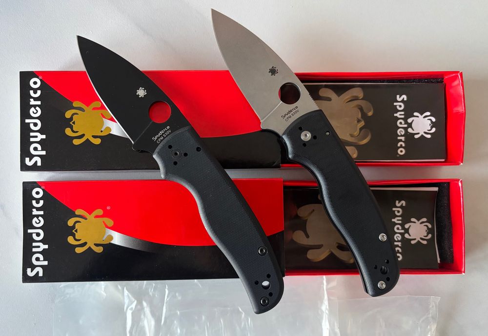Cutit Spyderco Shaman C229GP si Para3 C223GP si Fox M. Thumper FX-633