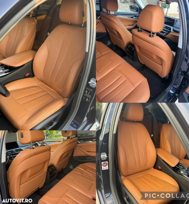 19.500 euro BMW Seria 5 G30 Luxury Line [Piele Coniac | Navigație Mare