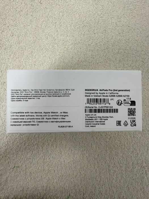 AirPods Pro(Generation) 2-шт.Новый