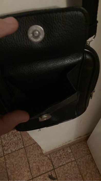 Geanta mica de umar din piele