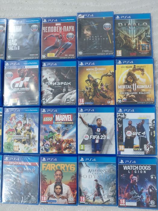 Игры PS4 /PS5 / Диски с играми