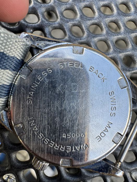 Vand/schimb Ceas mecanic Nivada Grenchen small seconds