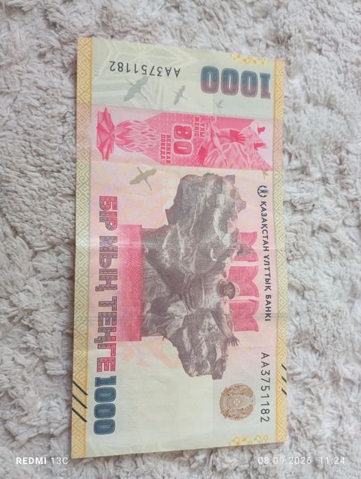 Разные редкие казахстанские деньги