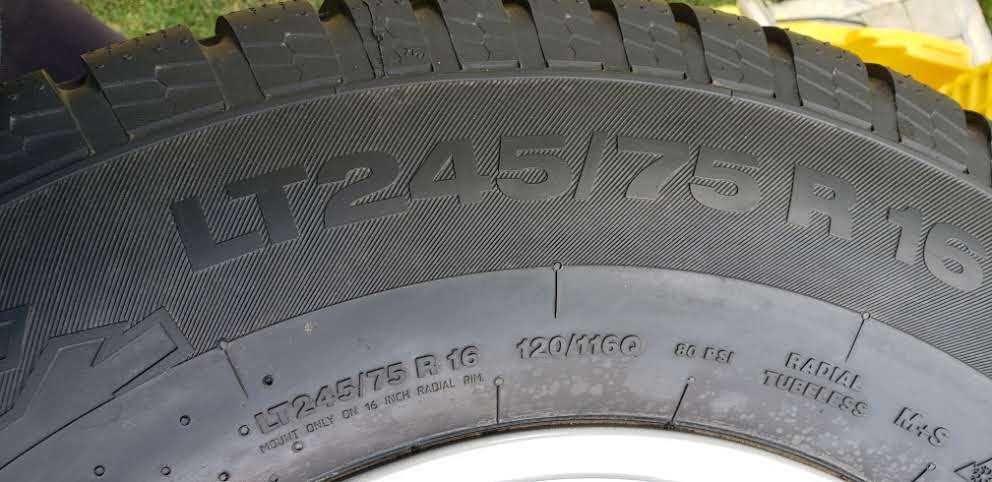 Roți Sprinter noi cu anvelope iarnă Continental nerulate LT 245/75R16