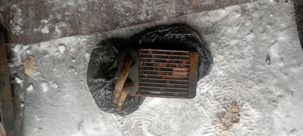 Радиатор задней печки Поджеро 2