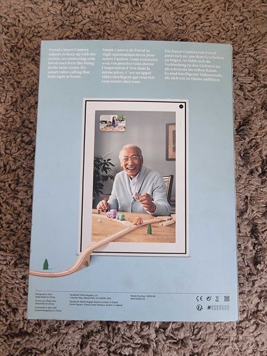 Tableta rama foto boxa Portal by Meta, 10 inci, priza europa