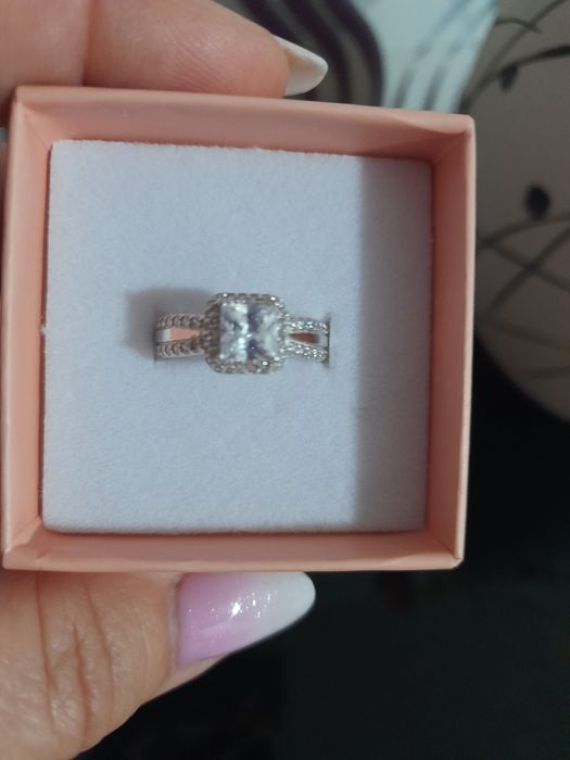 Inel de logodna argint