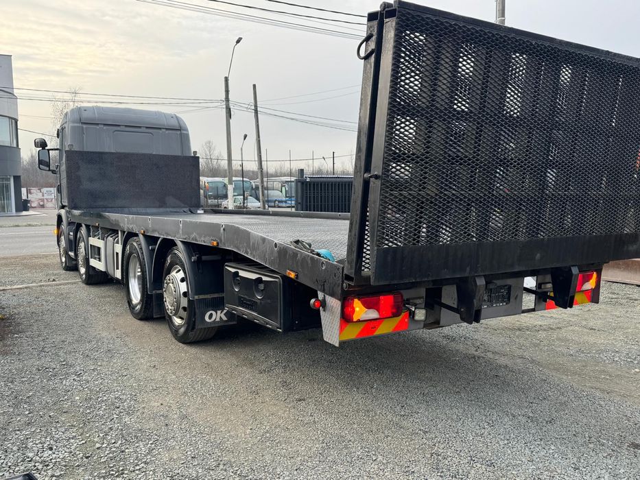 Scania G450 8x2 an 2017 km 480 mii service total facut rampa hidraulic