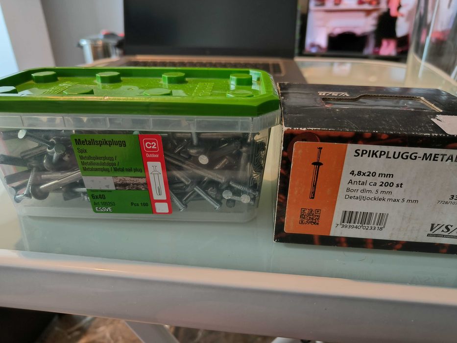 Ancore beton, șuruburi beton și nituri