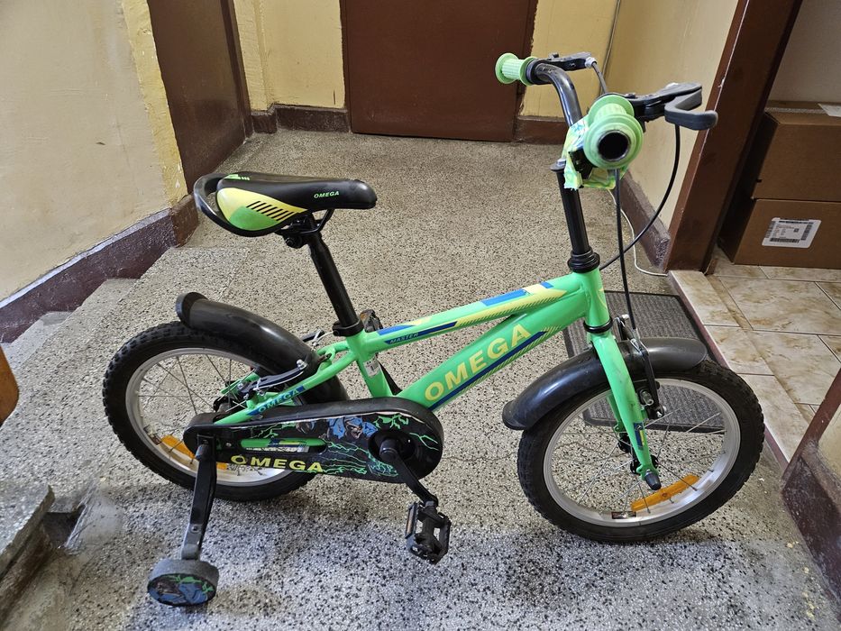 Детско колело с помощни колела