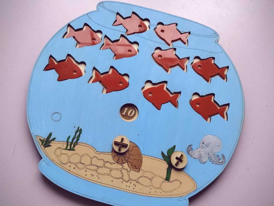 Обучающее пособие "Состав числа - 10"