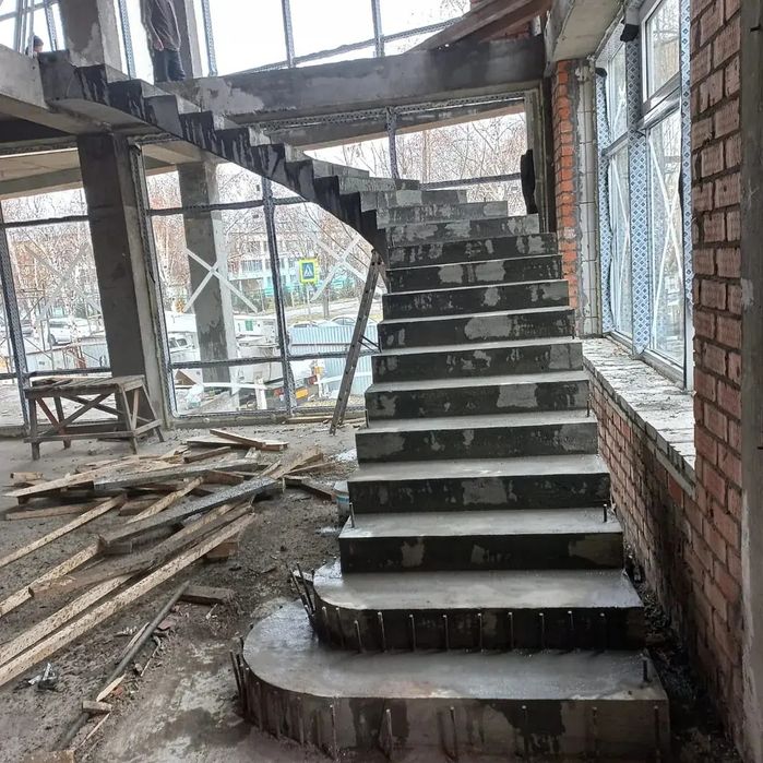 Монолитные лестницы