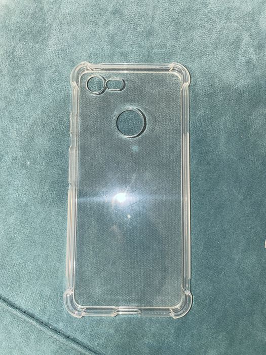 Чехол прозрачный Google pixel 3