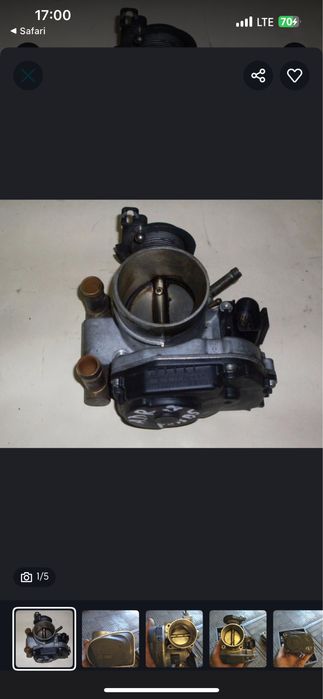 Дросельная заслонка на пассат б 5