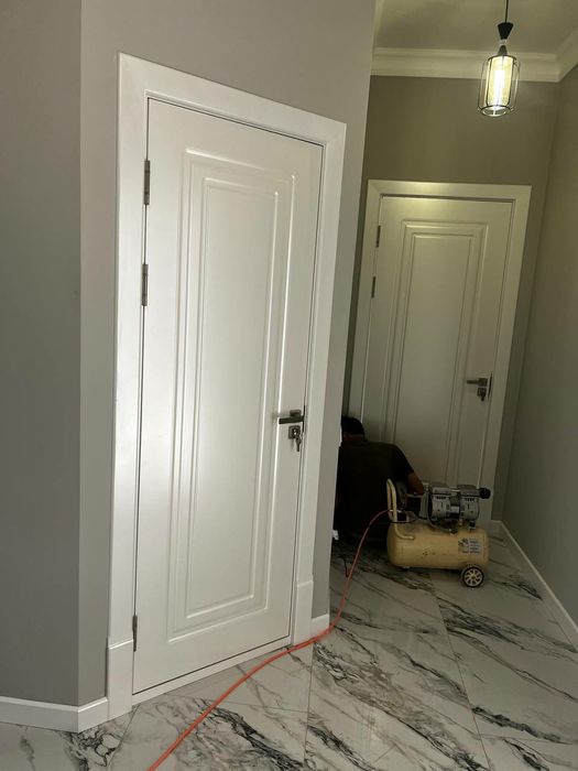 MDF eshik tayyor xolati polatno karobka+ ruchka zamok+ petla 3 dona+ o