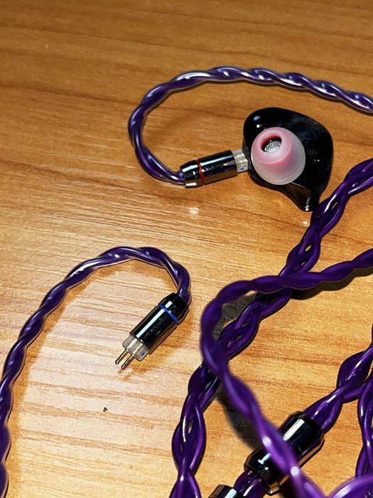 Балансный кабель для наушников 4,4мм QDC 2pin 0,78мм