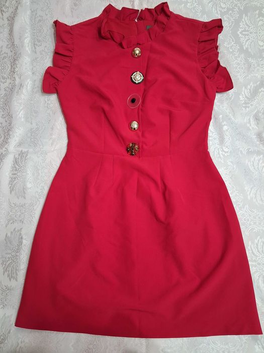 Дамска червена рокля