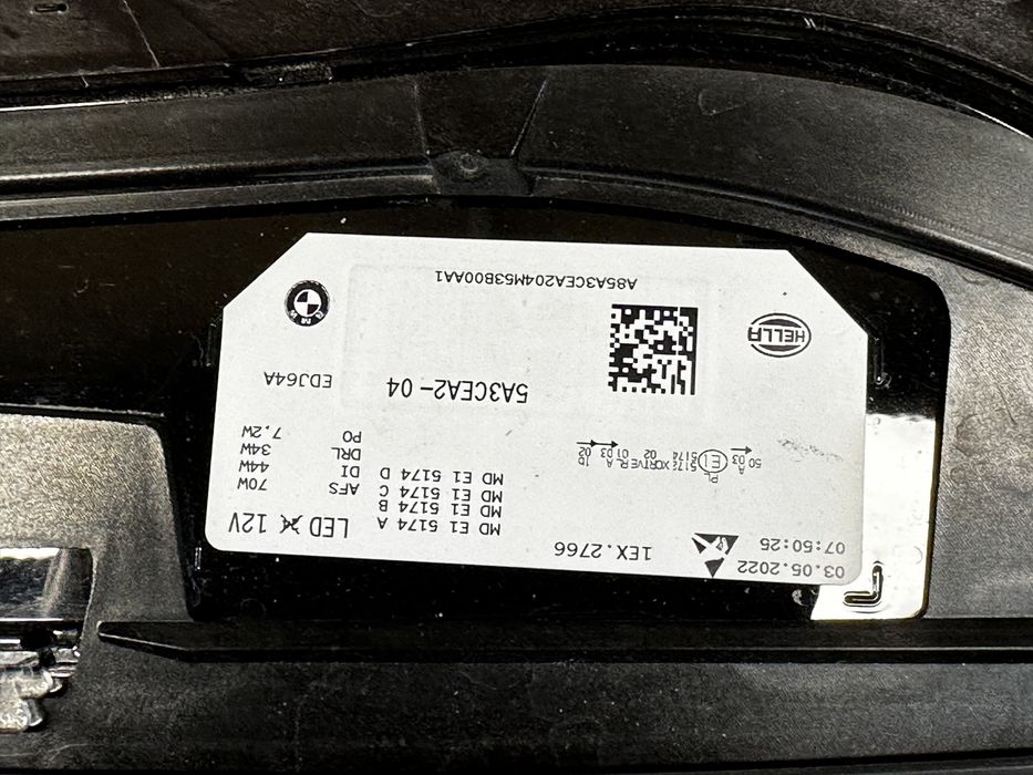 Far dreapta Laser Bmw IX i20