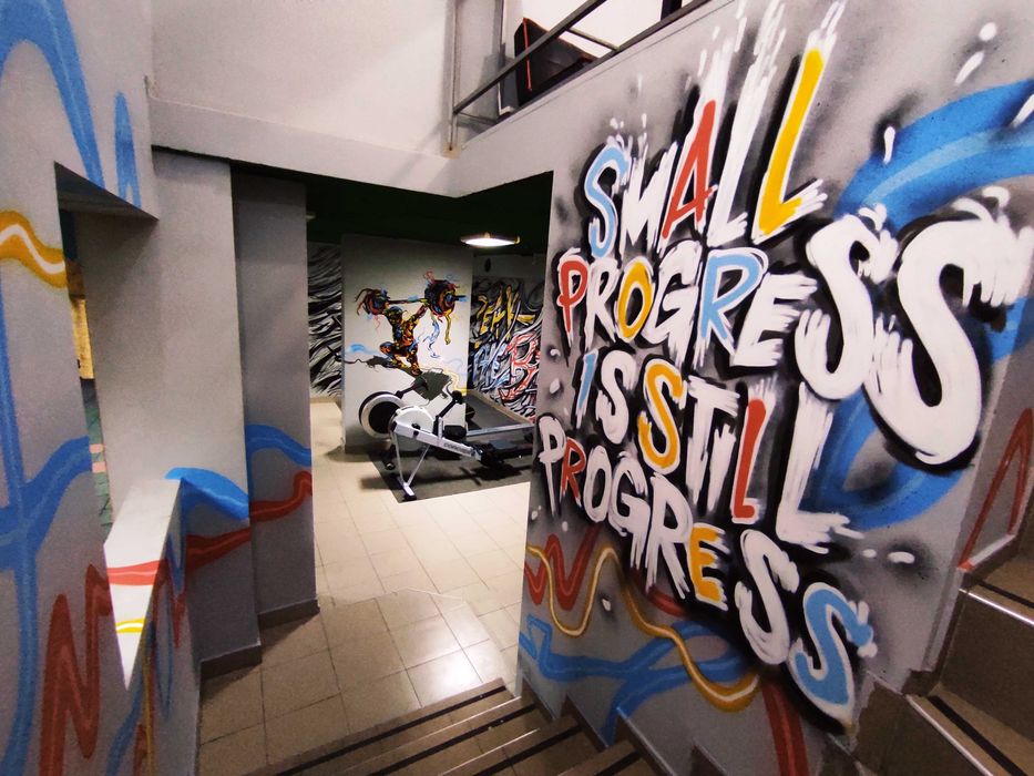 Професионални графити услуги - рисуване на стени, фасади,стаи