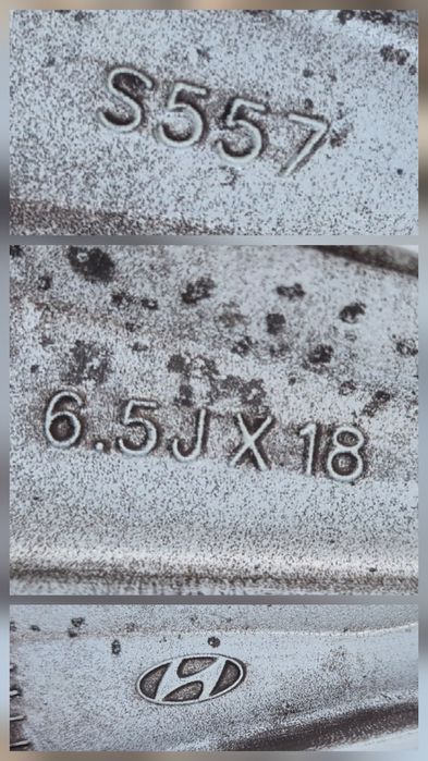 Оригинални джанти Хюндай 5/114.3 Hyndai IX 35, Tucson 5x114.3