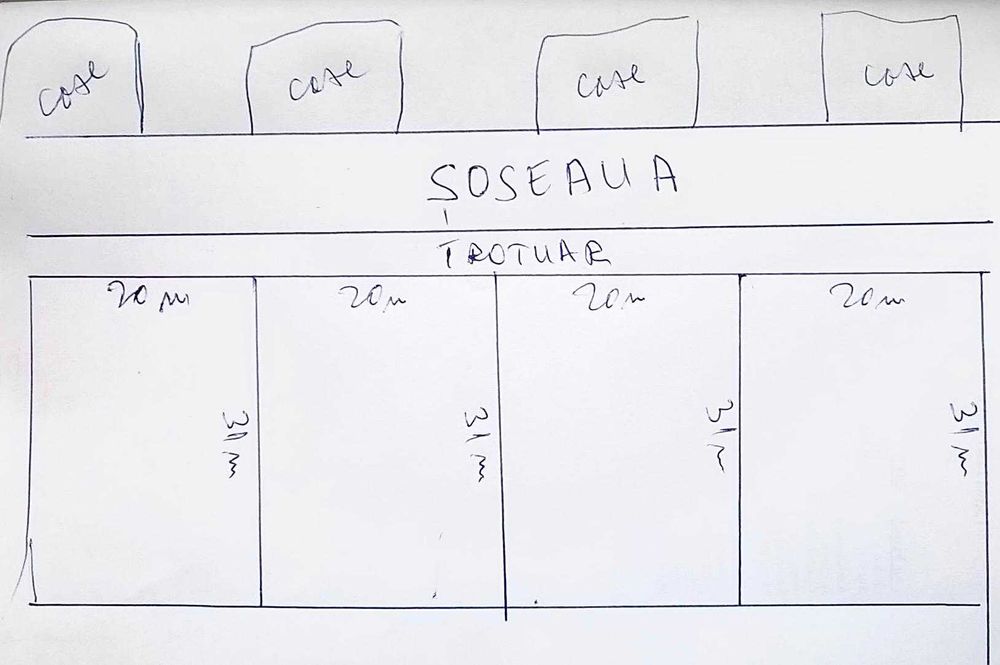 Vand 4 parcele teren intravilan, Blaj