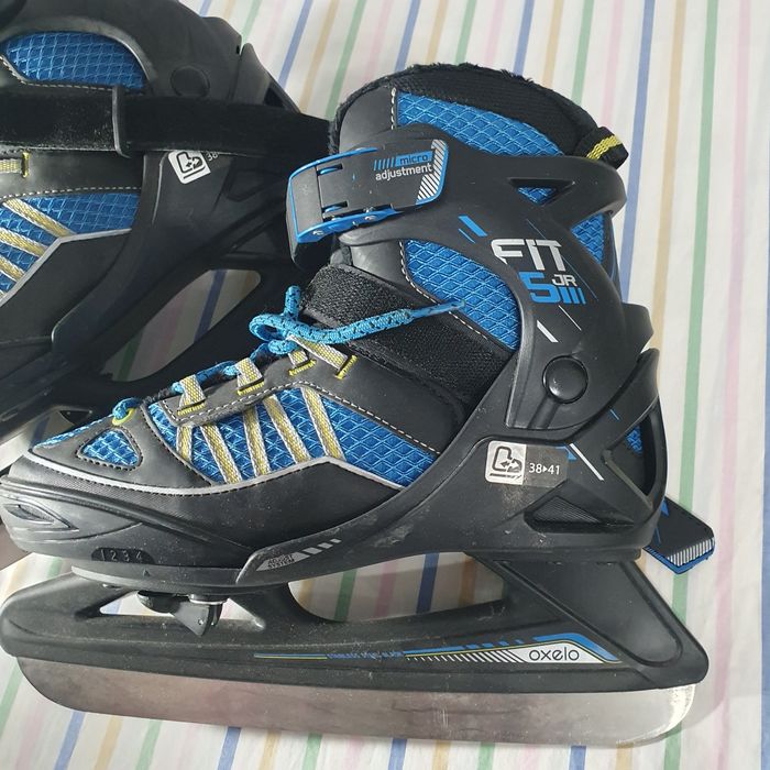 Patine pentru gheata Oxelo  masura reglabila 38/41 38/41