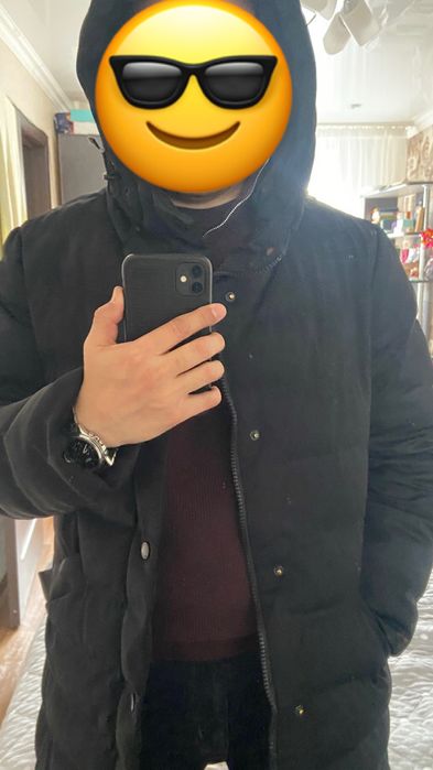 Прллам зимнюю куртку Calvin Klein