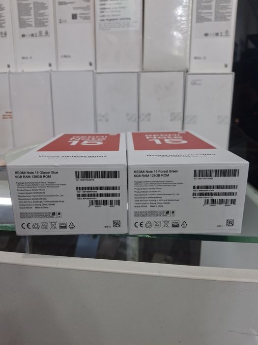 Redmi note 15 sotilad nove tel