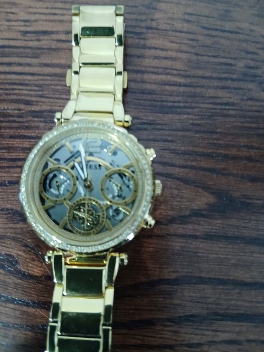 Ceas GUESS tip Quatrz analog colectia Solstice rezistent la apa 3 ATM