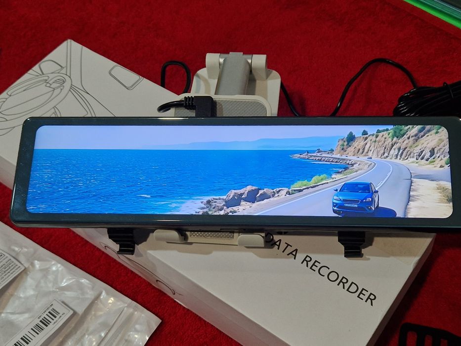 Oglinda auto retrovizoare FHD - Car Play Wi-fi  cu android  13