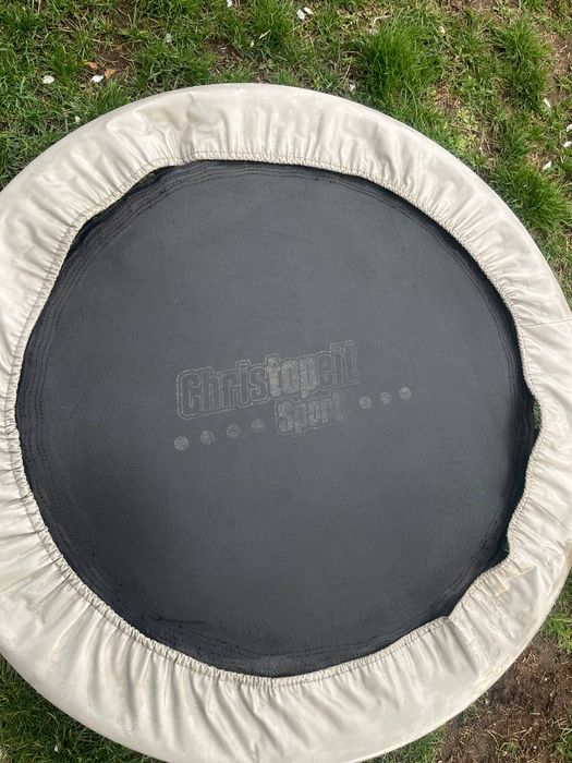 Батут в хорошем состоянии