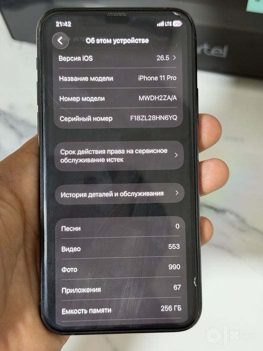 Iphone 11 pro 256gb