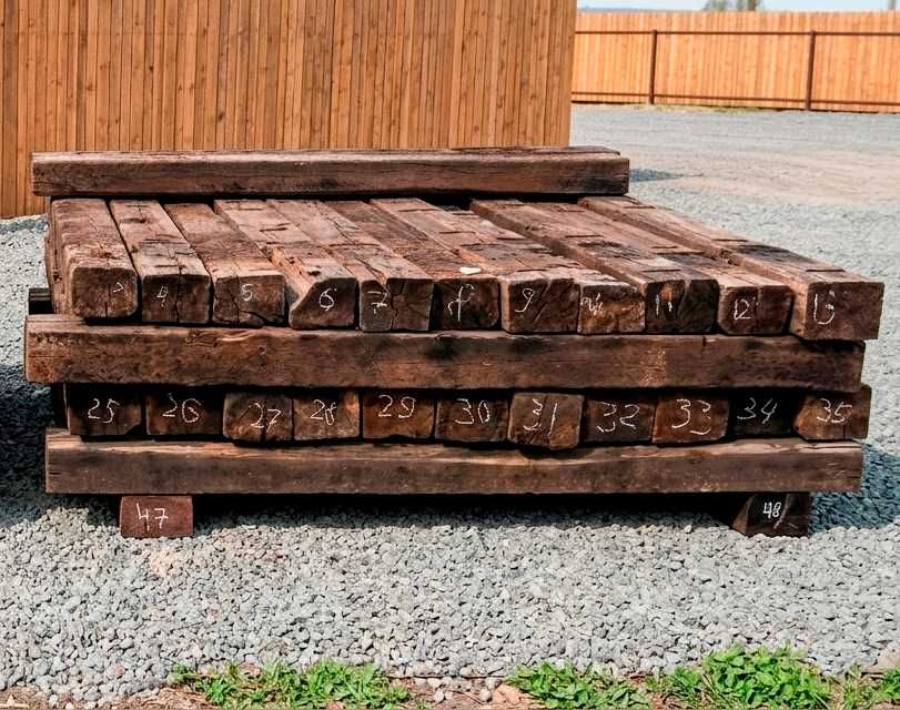 Шпалы деревянные Б/У