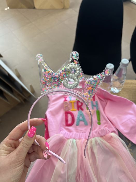 Розов комплект за момиче 3-4г