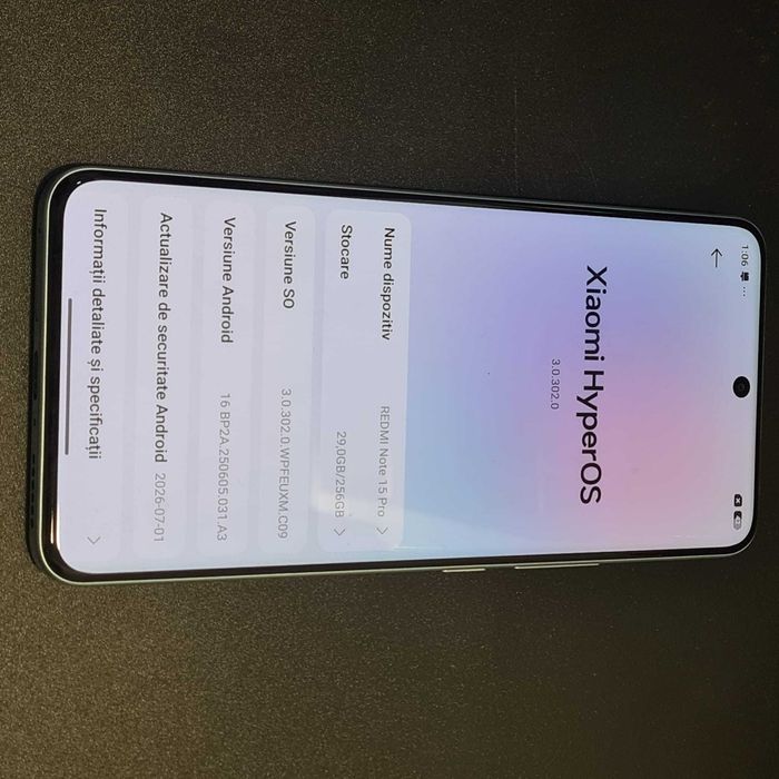 HOPE AMANET P8 Redmi  Note 15 Pro  256 gb 8 gb ram