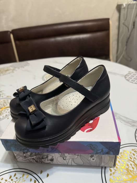 Туфли детские синие