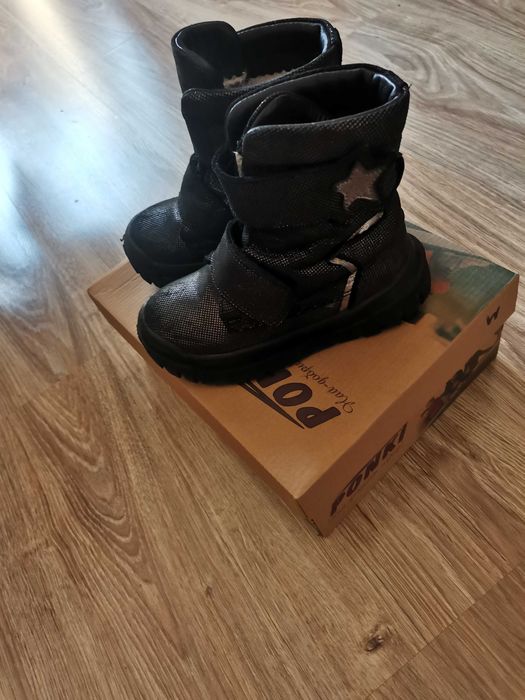 Детски ботуши Понки Ponki #27 ест кожа