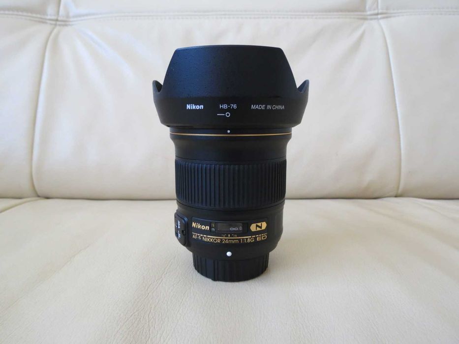 Obiectiv Nikon AF-S 24mm f/1.8G ED - Impecabil !!