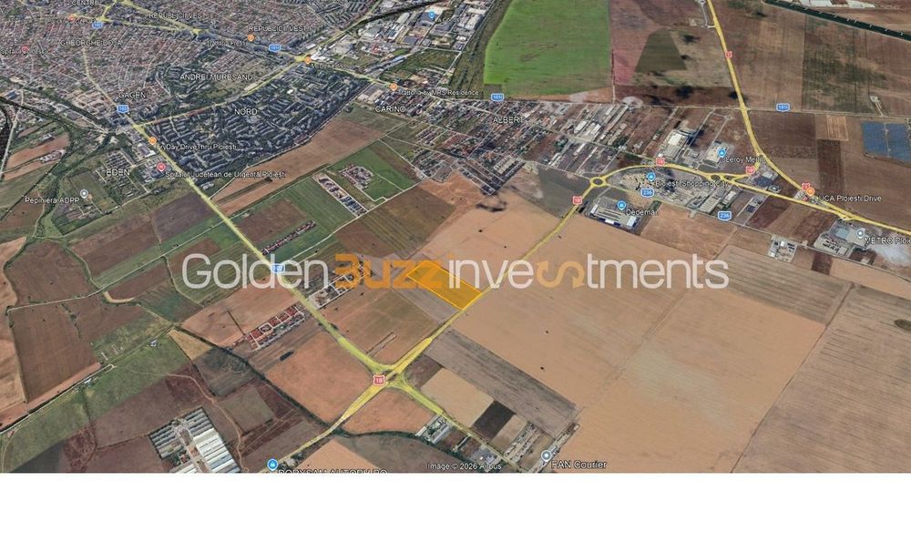 Teren Pretabil Retail  Parc 52.000 Mp | Dn1b Centura Nord Ploiești