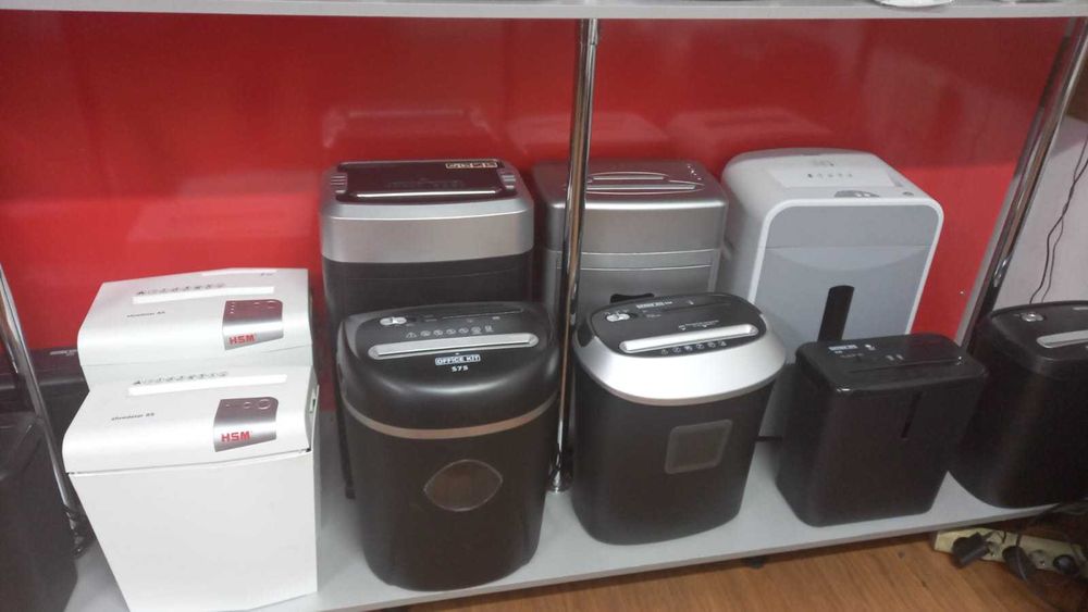 Ремонт уничтожителей бумаг, Шредеров.