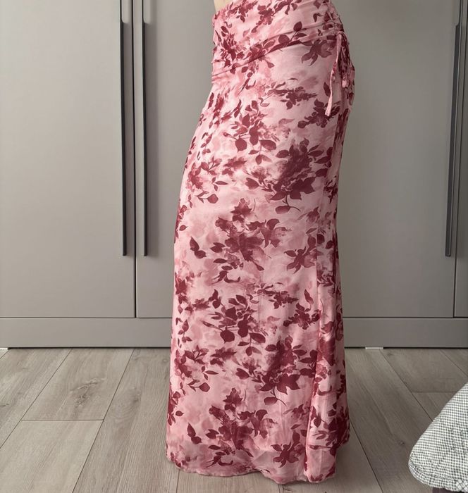 Юбка макси с цветочным принтом, 2000s