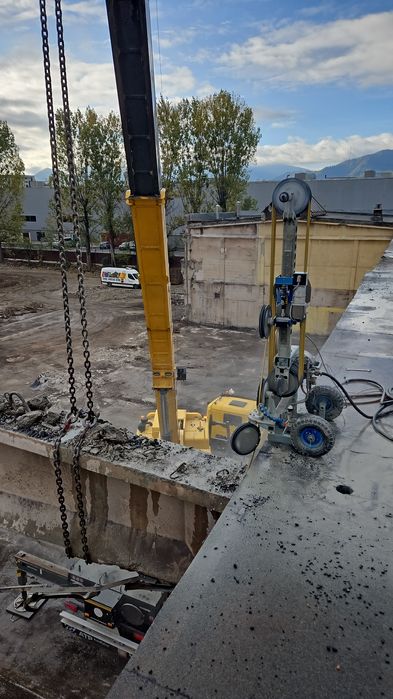Demolari mecanizate si manuale taiere spargere piconare beton
