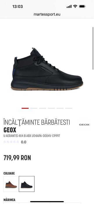 Ghete toamna-iarna Geox